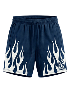 On Fire Mesh Shorts