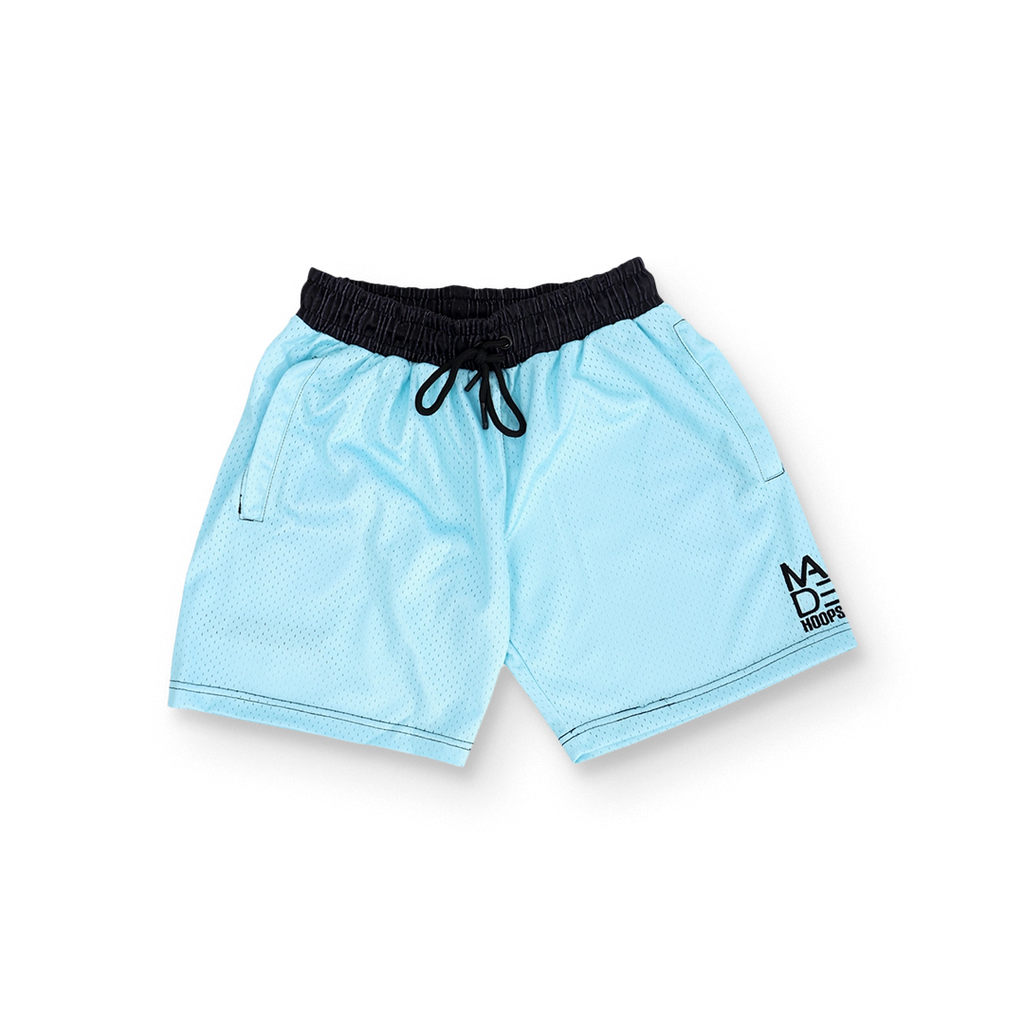 "No Area Code" Embroidered Shorts