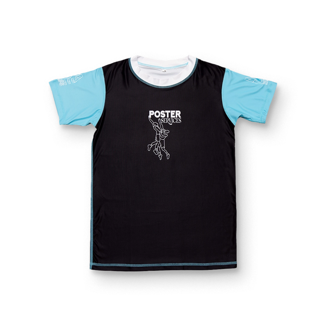 On A Poster Compression Tee