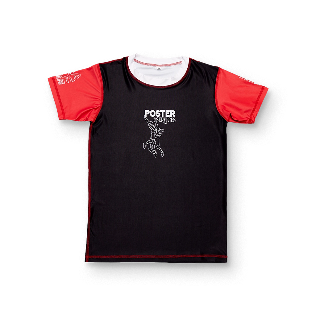 On A Poster Compression Tee