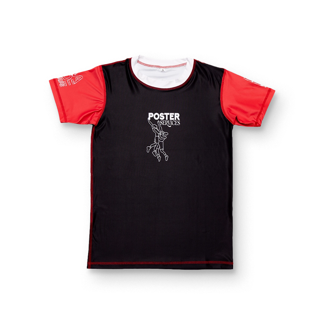 On A Poster Compression Tee