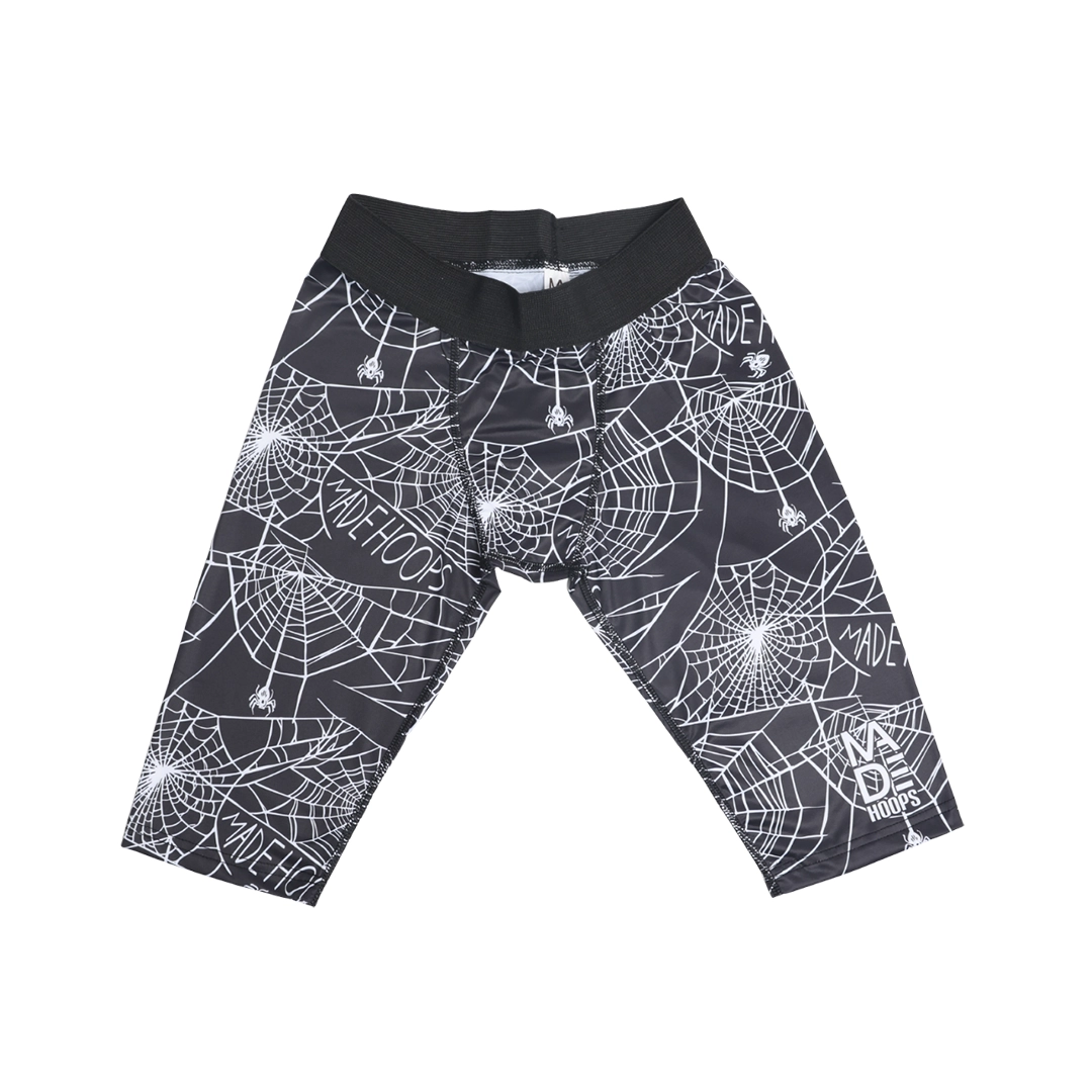 On Court Instincts Compression 1/2 Tights | Spider