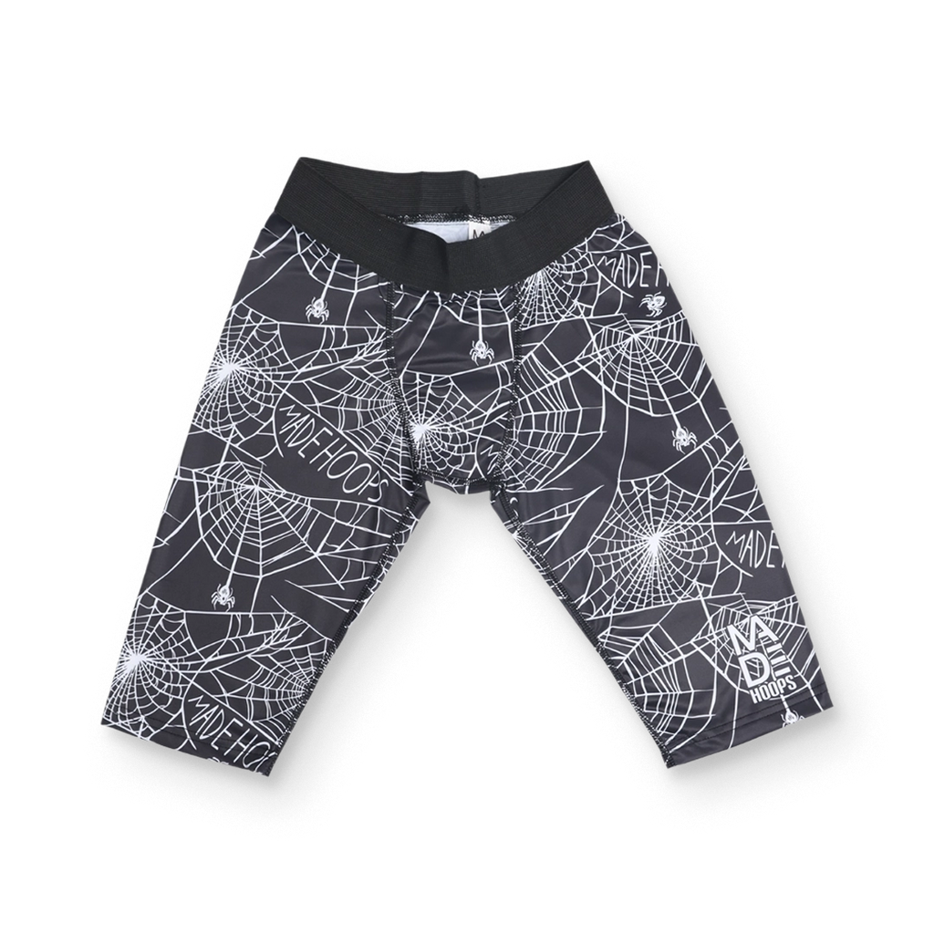 On Court Instincts Compression 1/2 Tights | Spider