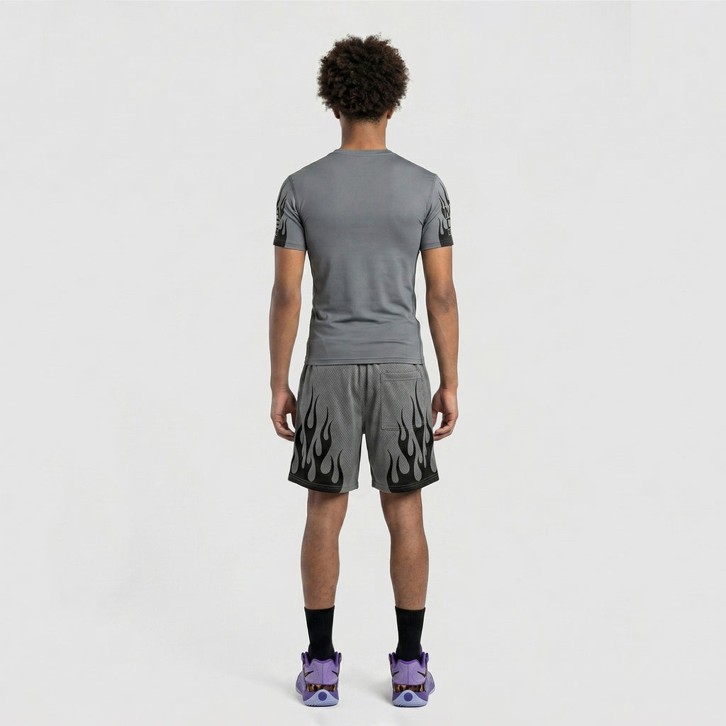 On Fire Compression Tee