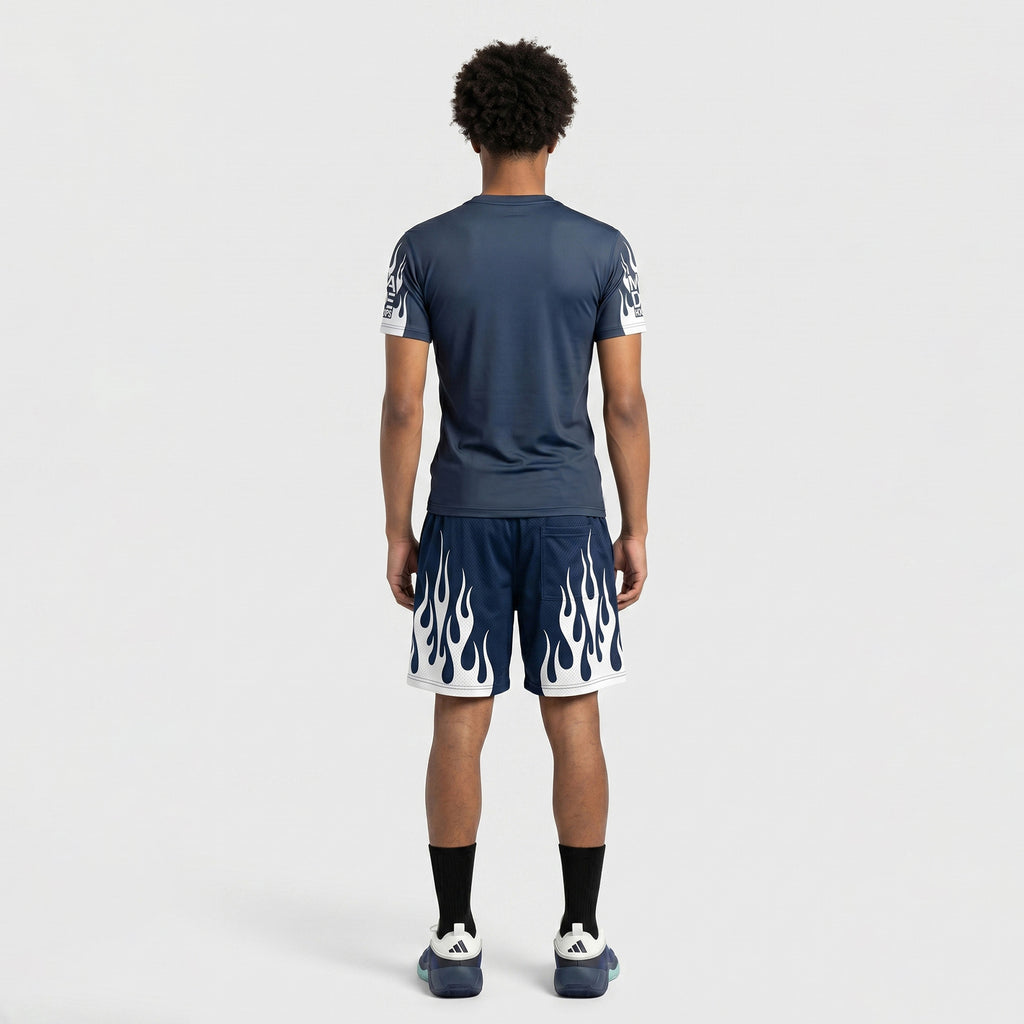 On Fire Compression Tee