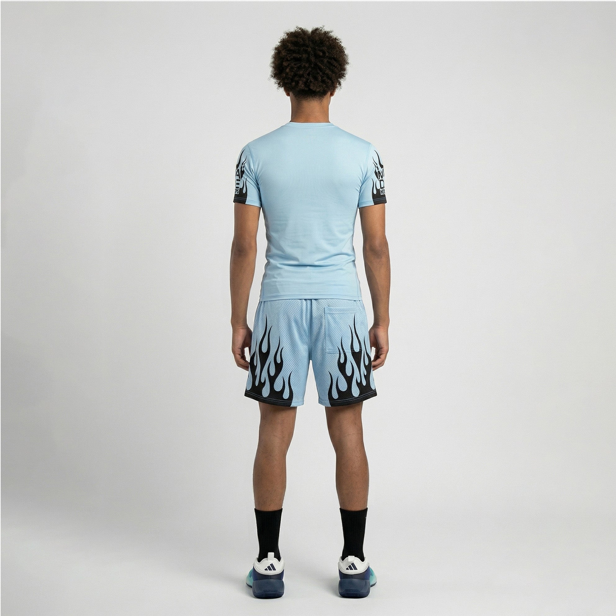 On Fire Compression Tee