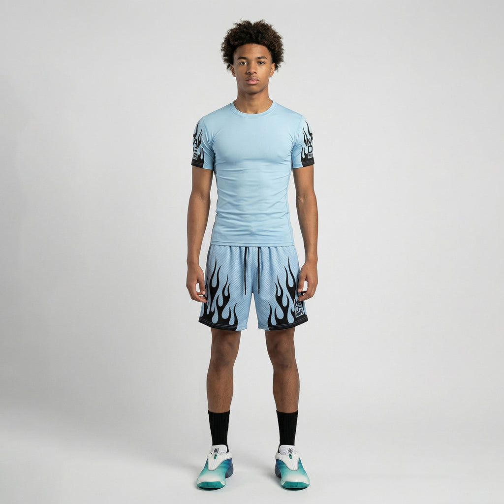 On Fire Compression Tee