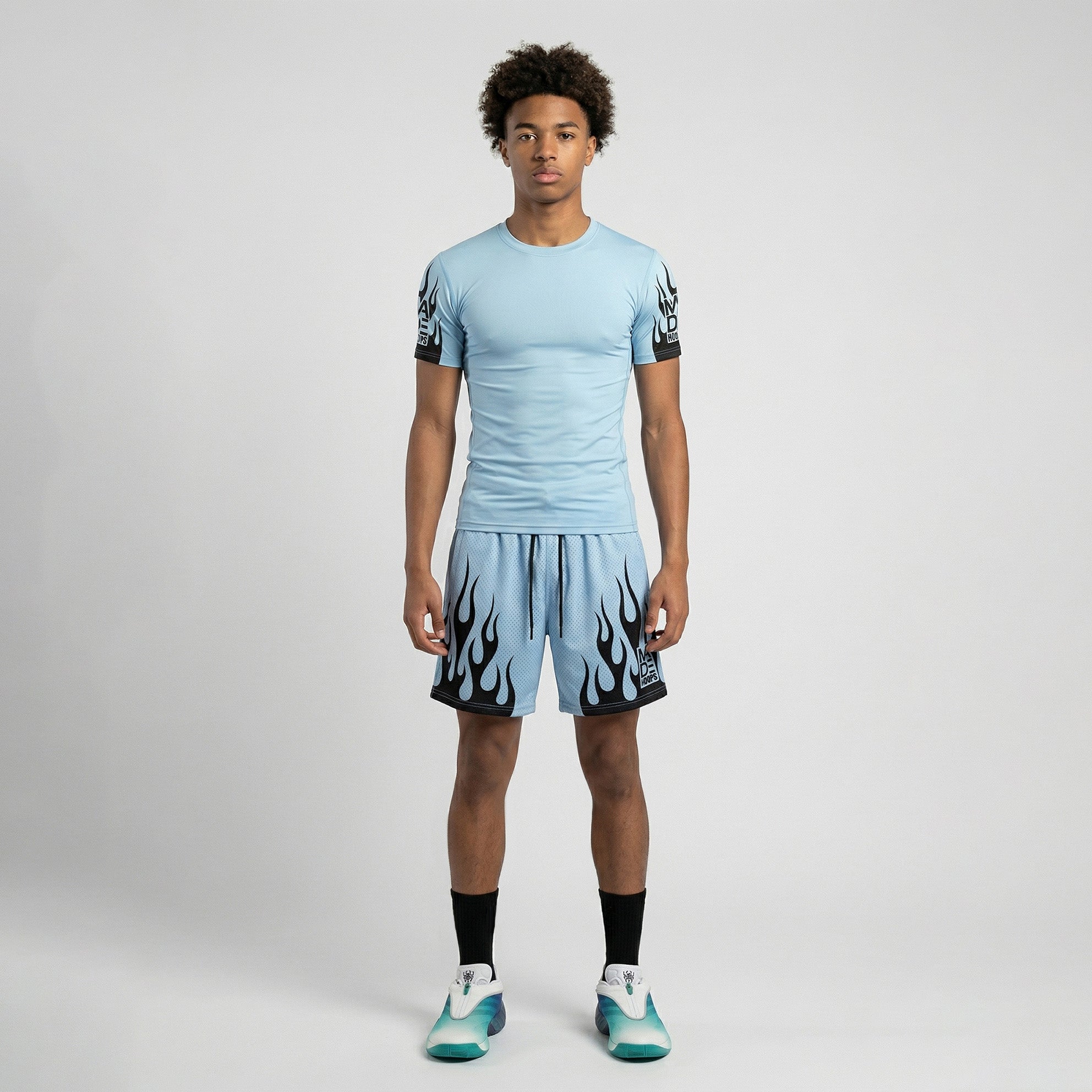 On Fire Compression Tee