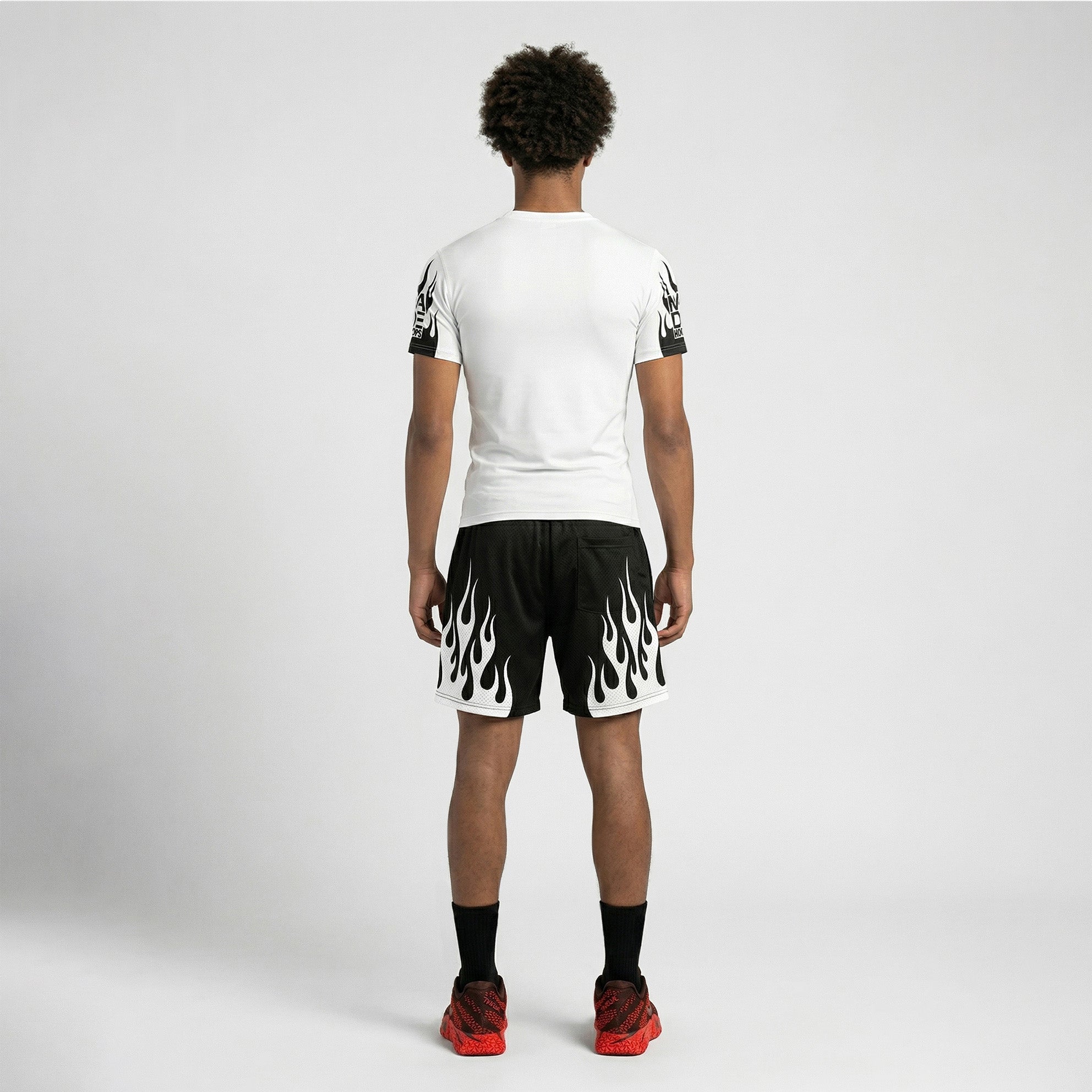 On Fire Compression Tee