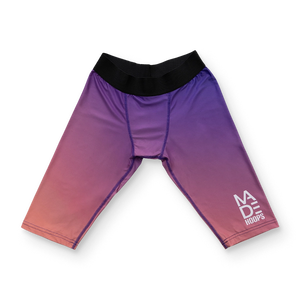 Pastel Gradient Compression 1/2 Tights