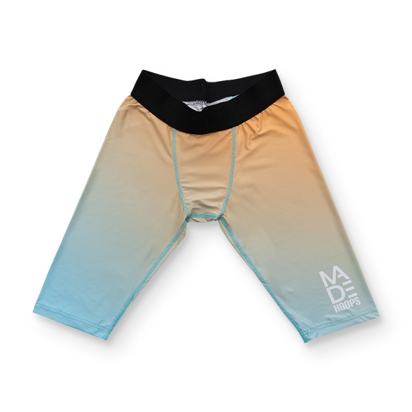 Pastel Gradient Compression 1/2 Tights