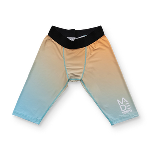 Pastel Gradient Compression 1/2 Tights