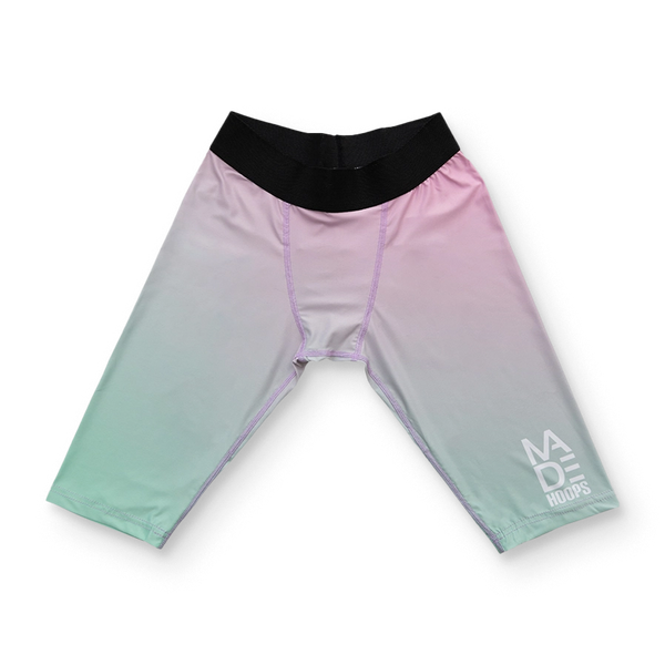 Pastel Gradient Compression 1/2 Tights