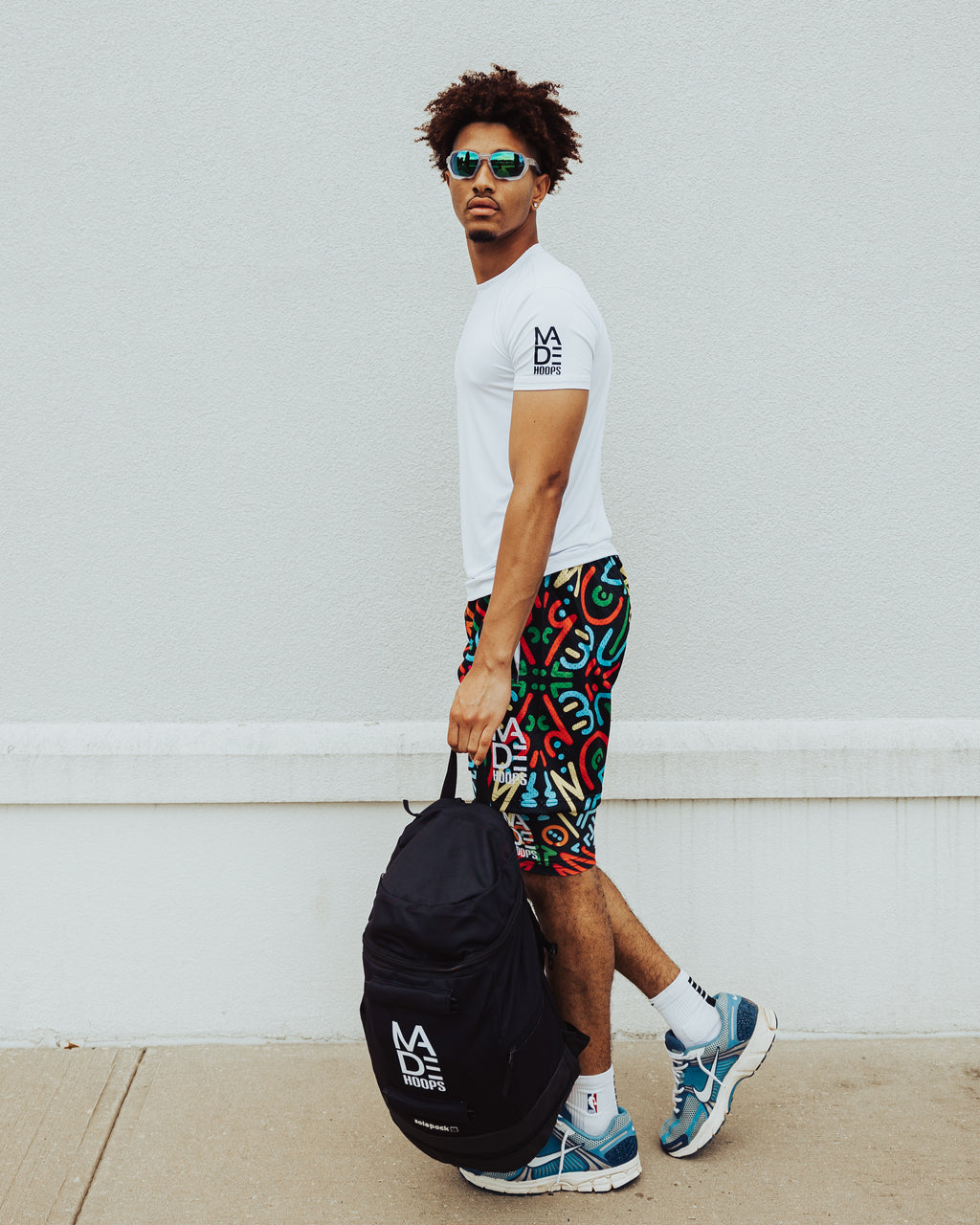 MADE Hoops Embroidered Backpack