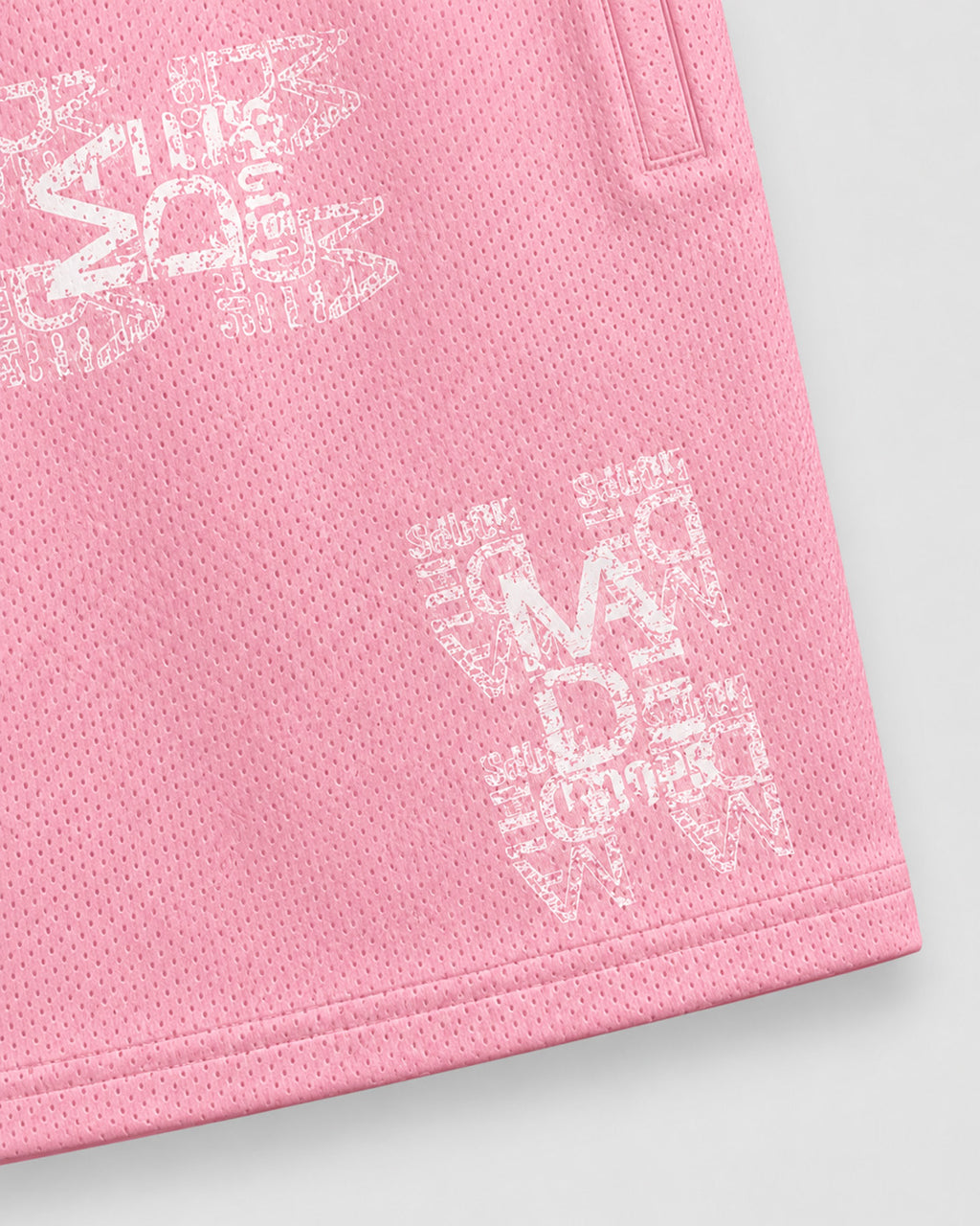 Misprint Mesh Shorts