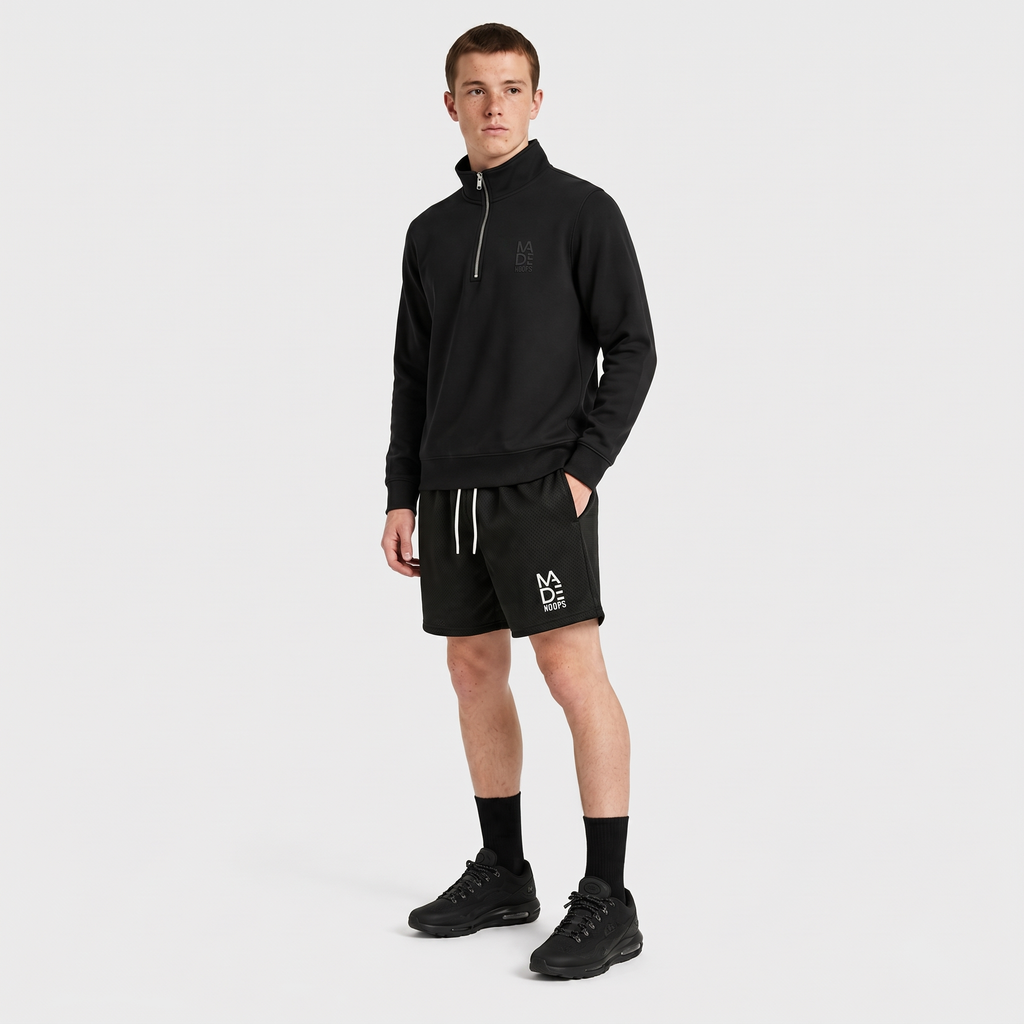 Tonal Quarter Zip