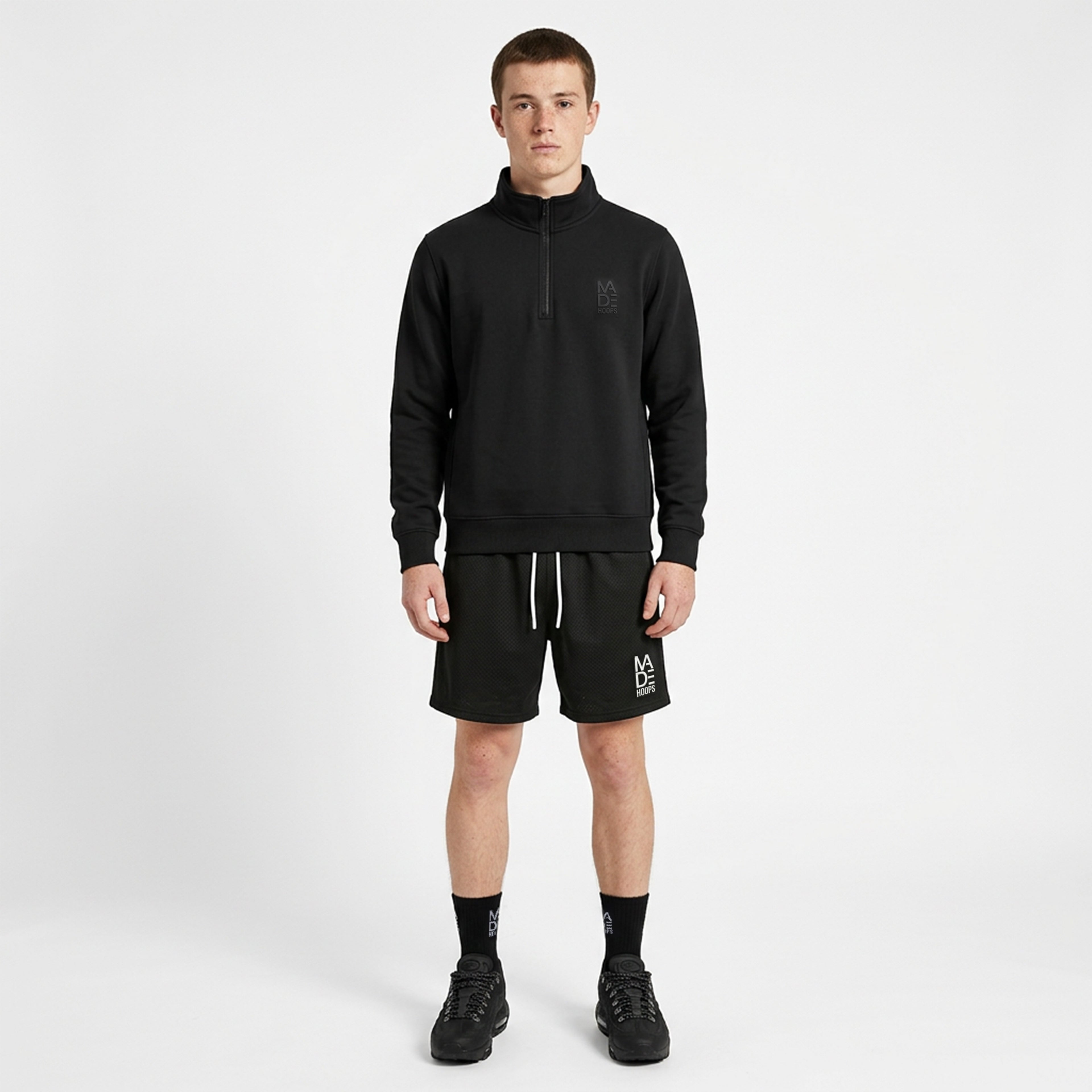 Tonal Quarter Zip