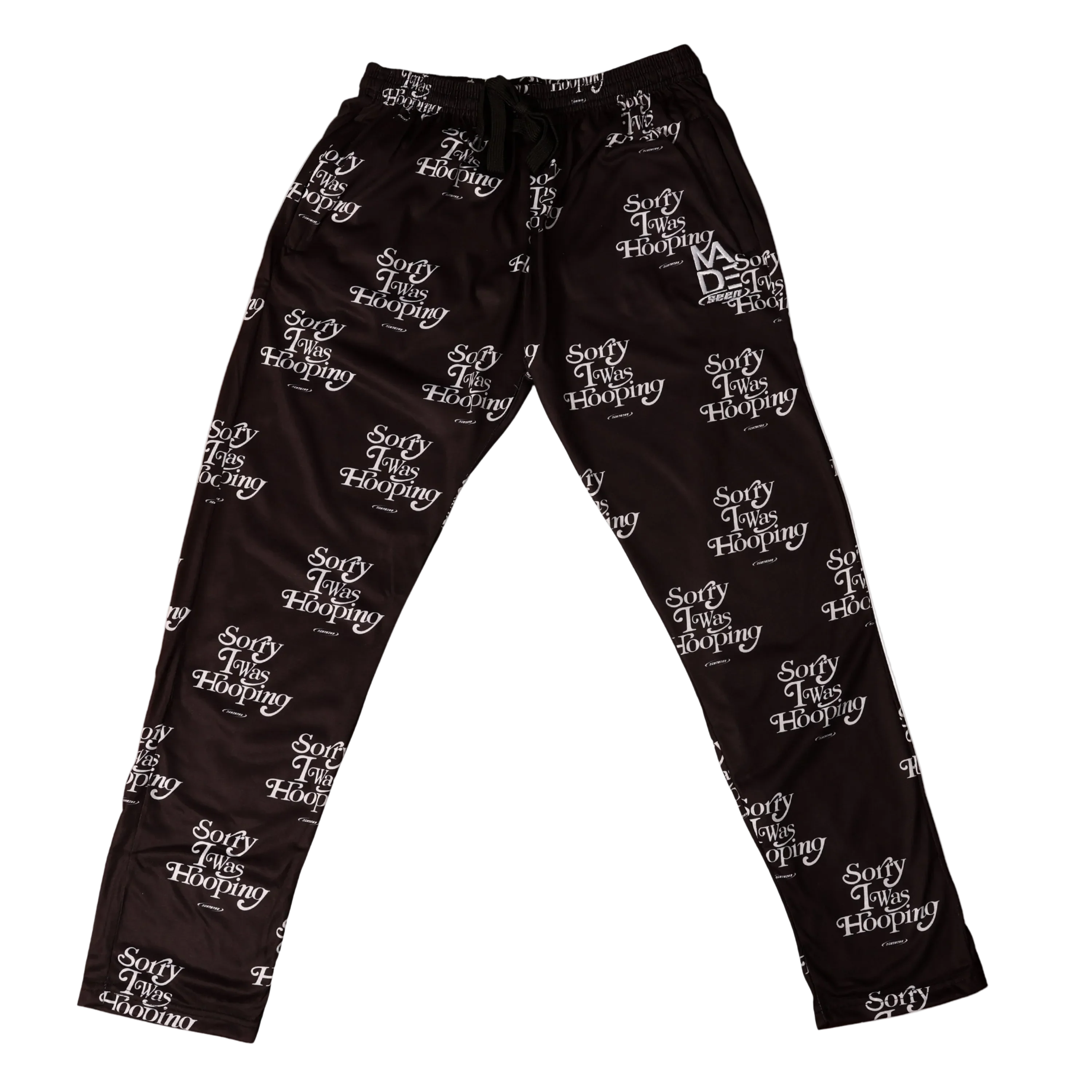 Sorry I Was Hooping Pajama Pants