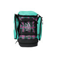 Load image into Gallery viewer, SOLEPACK x MADE HOOPS BACKPACK | FUNKY PLAID TURQUOISE
