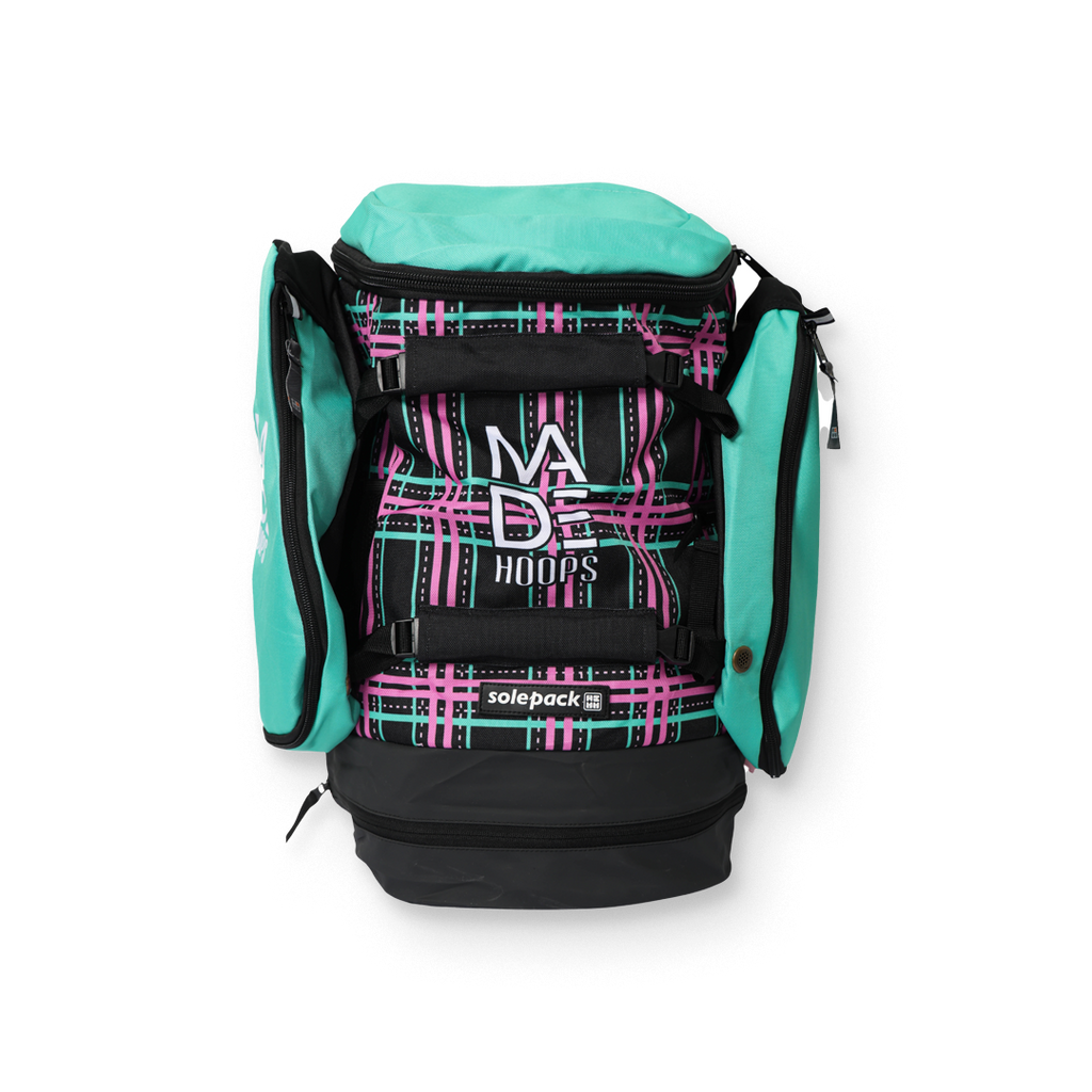 MADE Hoops Backpack | Funky Plaid