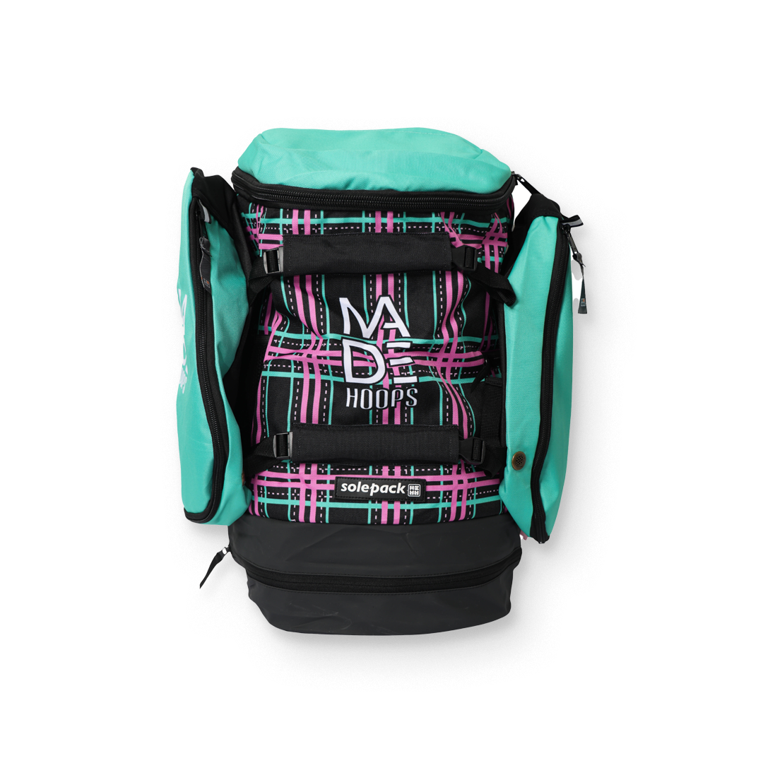 MADE Hoops Backpack | Funky Plaid