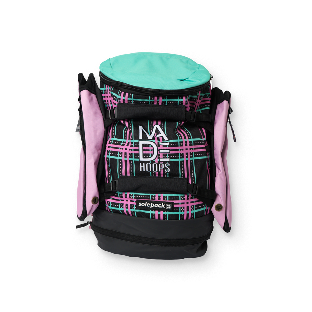 MADE Hoops Backpack | Funky Plaid