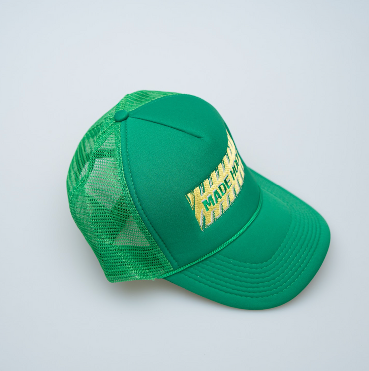 "CAUTION" Trucker Hat