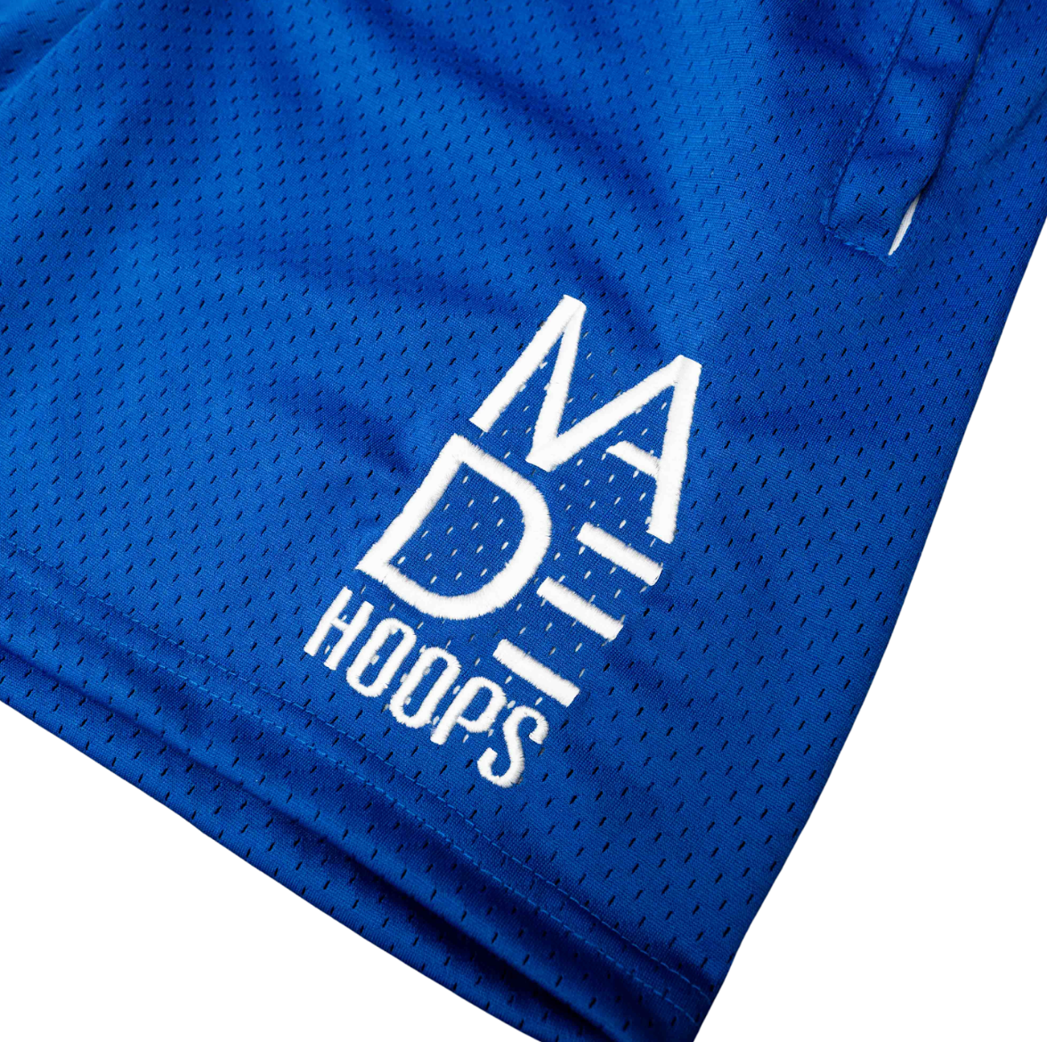 Essential Embroidered Logo Shorts | Blue