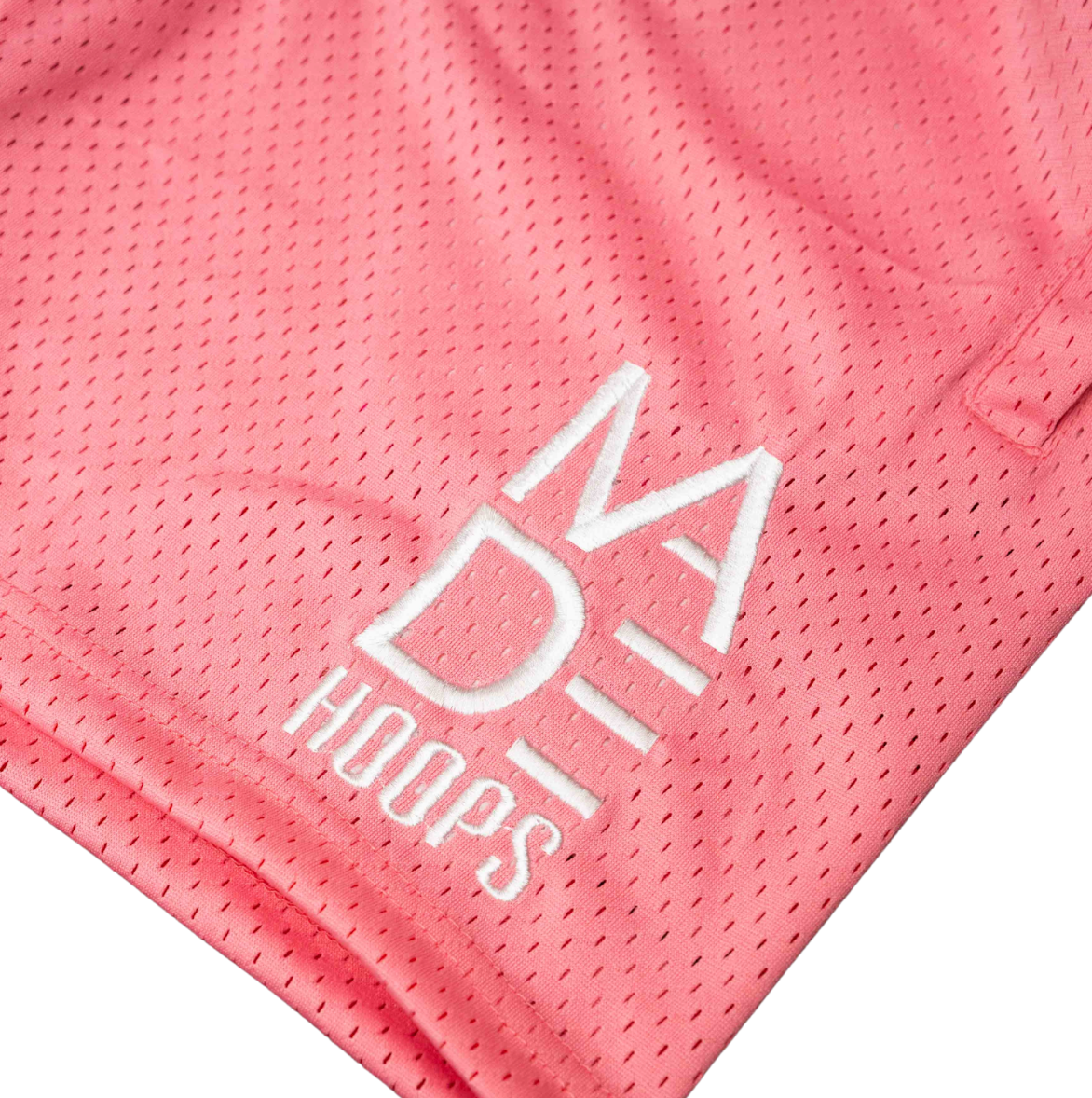 Essential Embroidered Logo Shorts | Pink