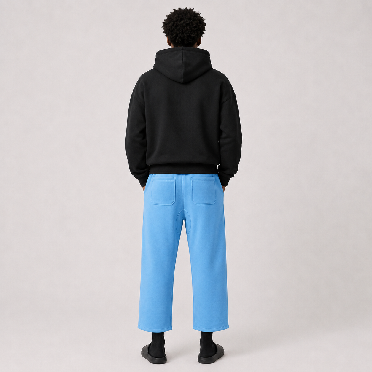 Script Hooper Cutoff Sweatpants