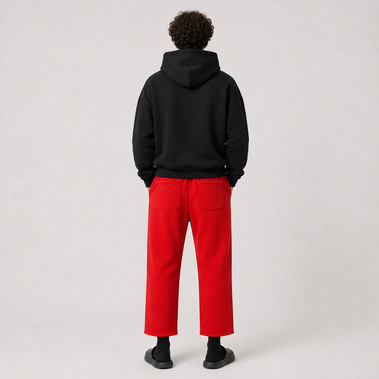 Script Hooper Cutoff Sweatpants