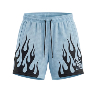 On Fire Mesh Shorts