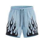 On Fire Mesh Shorts