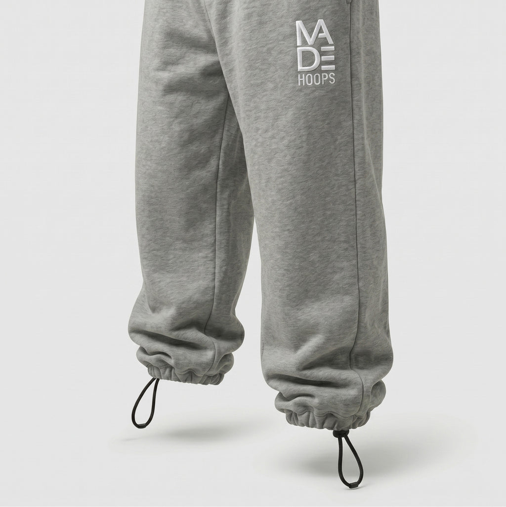 Heather Essential Embroidered Sweatpants