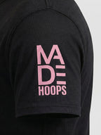 MADE Hoops Compression Tee - Black & Pink