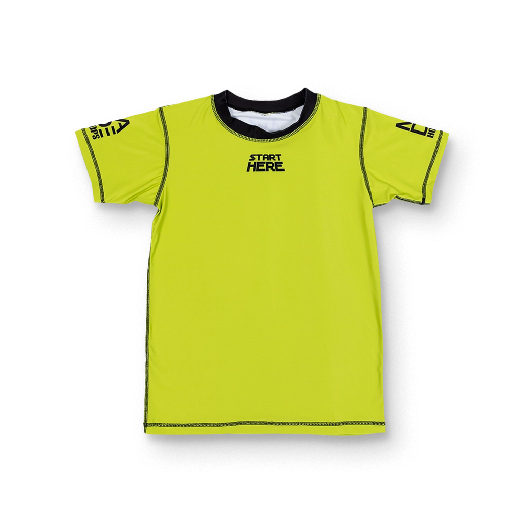 "Start Here" Compression Tee