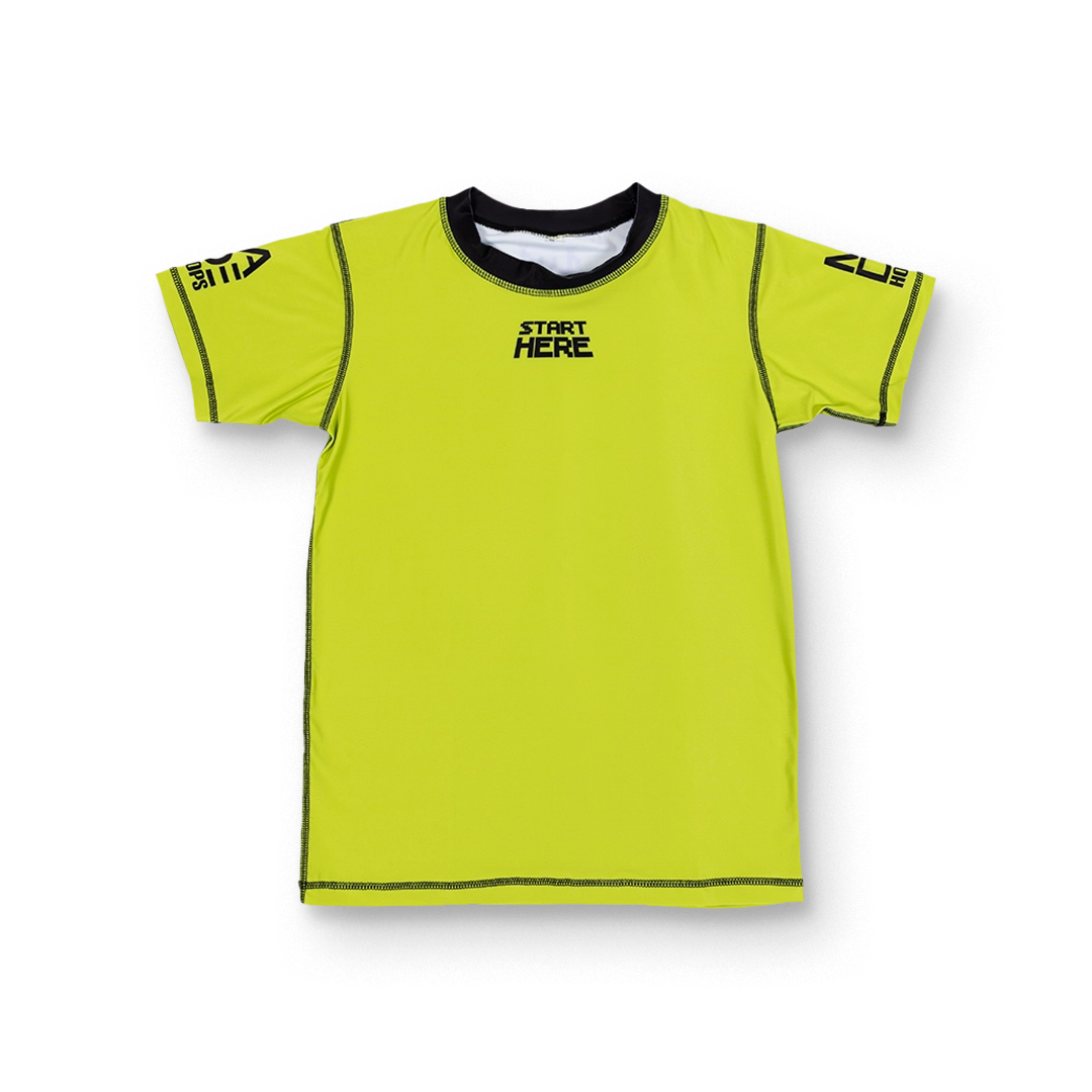 "Start Here" Compression Tee