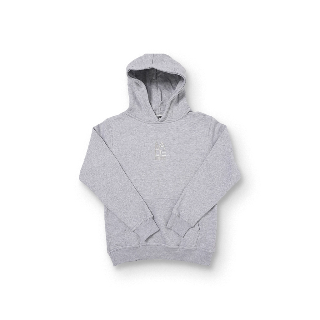 Tonal Embroidered Logo Hoodie