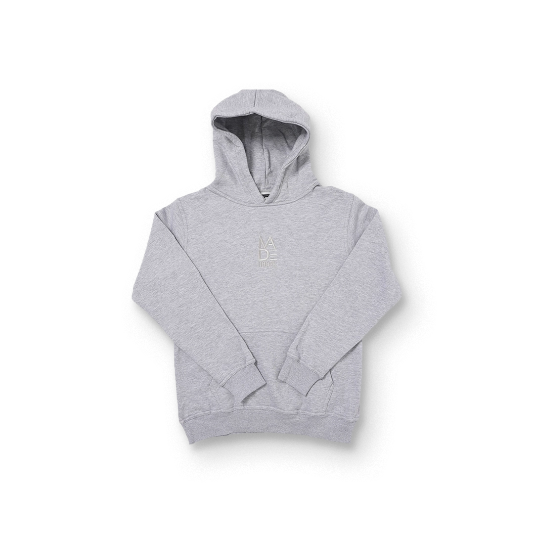 Tonal Embroidered Logo Hoodie