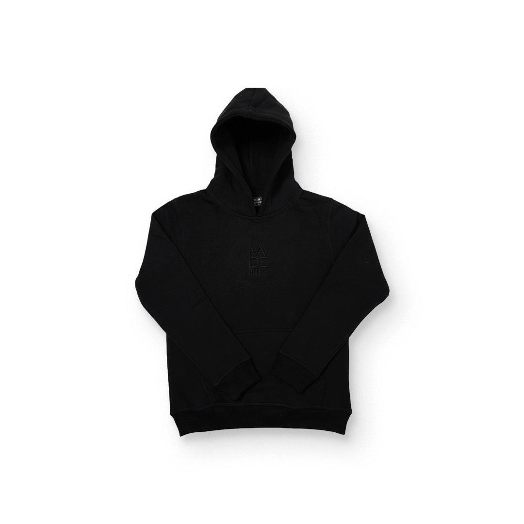Tonal Embroidered Logo Hoodie