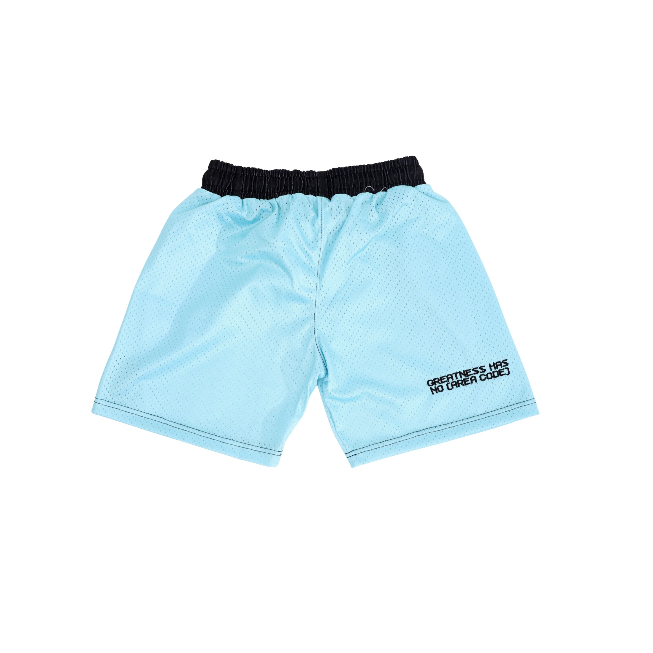 Year 11 "No Area Code" Embroidered Shorts