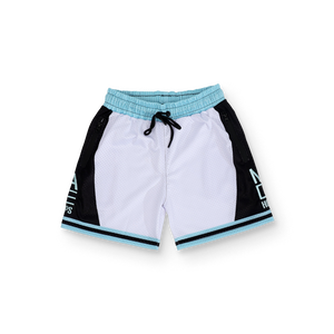 "No Limits" Diamond Cut Mesh Shorts