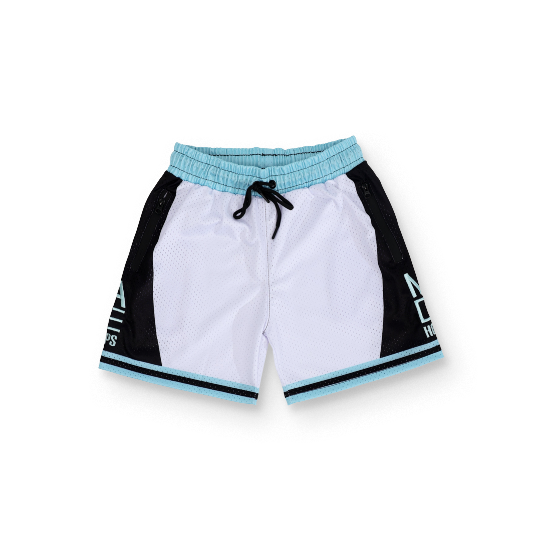 "No Limits" Diamond Cut Mesh Shorts
