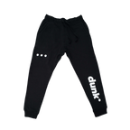 DUNK Black Sweatpants
