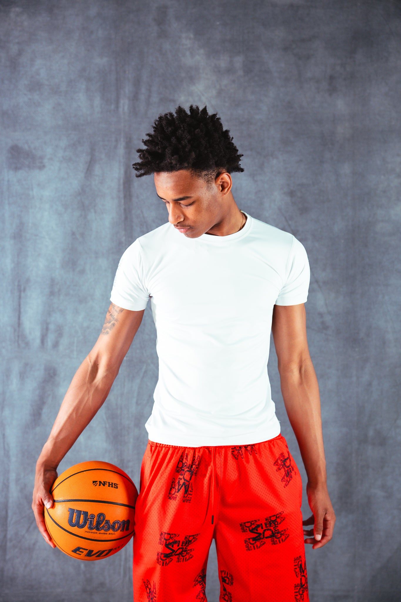 Misprint Mesh Shorts