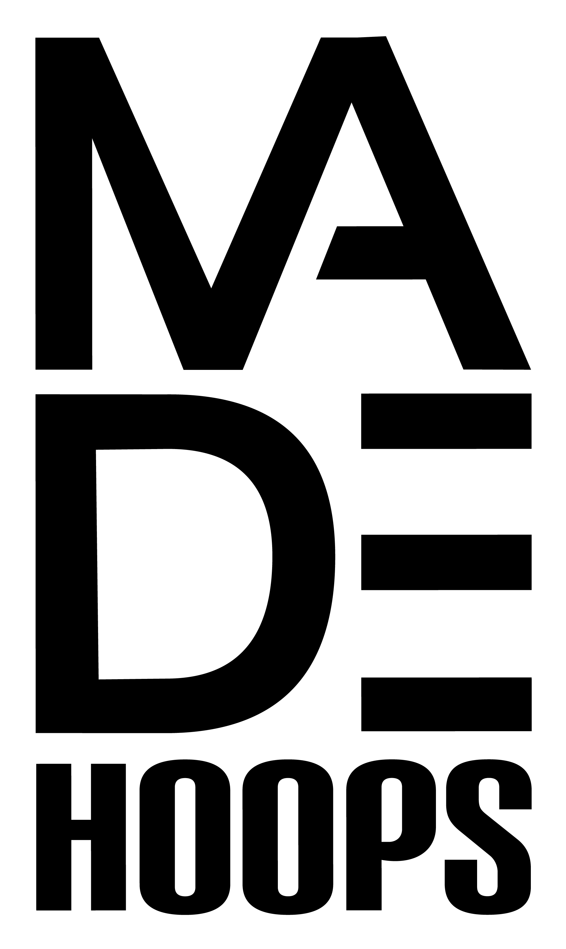 MADE Hoops Logo Stickers