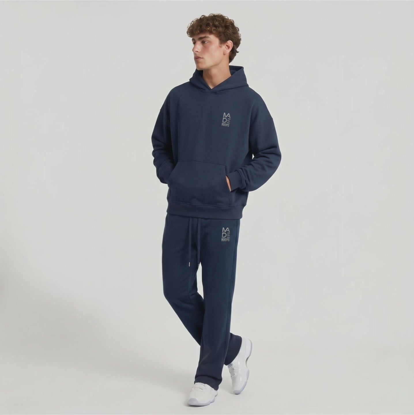 Metal Badge Sweatpants