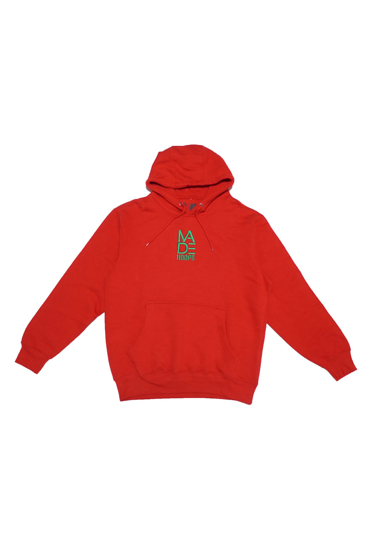 Cherry Essential Embroidered Logo Hoodie