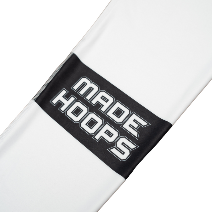 Ring Compression Leg Sleeve | White